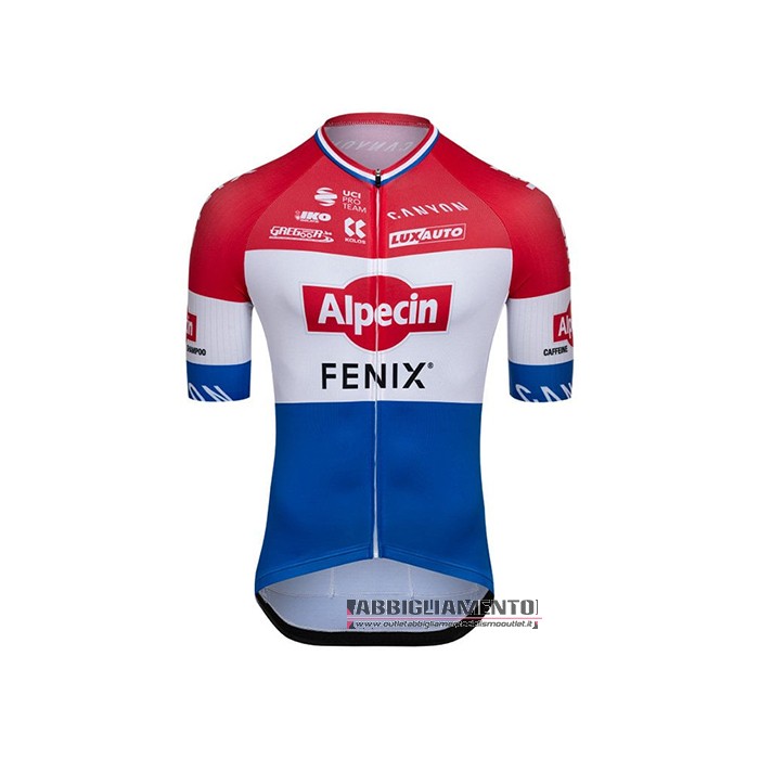 Abbigliamento Alpecin Fenix 2021 Manica Corta e Pantaloncino Con Bretelle Campione Paesi Bassi - Clicca l'immagine per chiudere